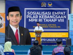 Perkuat Toleransi di Era Digital, Rudianto Lallo Sosialisasi Empat Pilar Kebangsaan