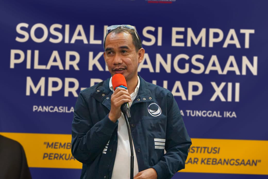 Bangun Kesadaran Berkonstitusi, Rudianto Lallo Gelar Sosialisasi Empat Pilar