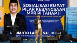Sosialisasi Empat Pilar Kebangsaan, Rudianto Lallo Dorong Kolaborasi Lintas Sektor