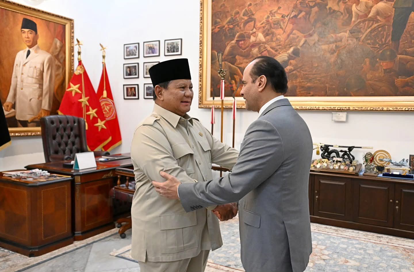 Presiden Prabowo Terima Wakil PM Qatar, ini yang Dibahas!