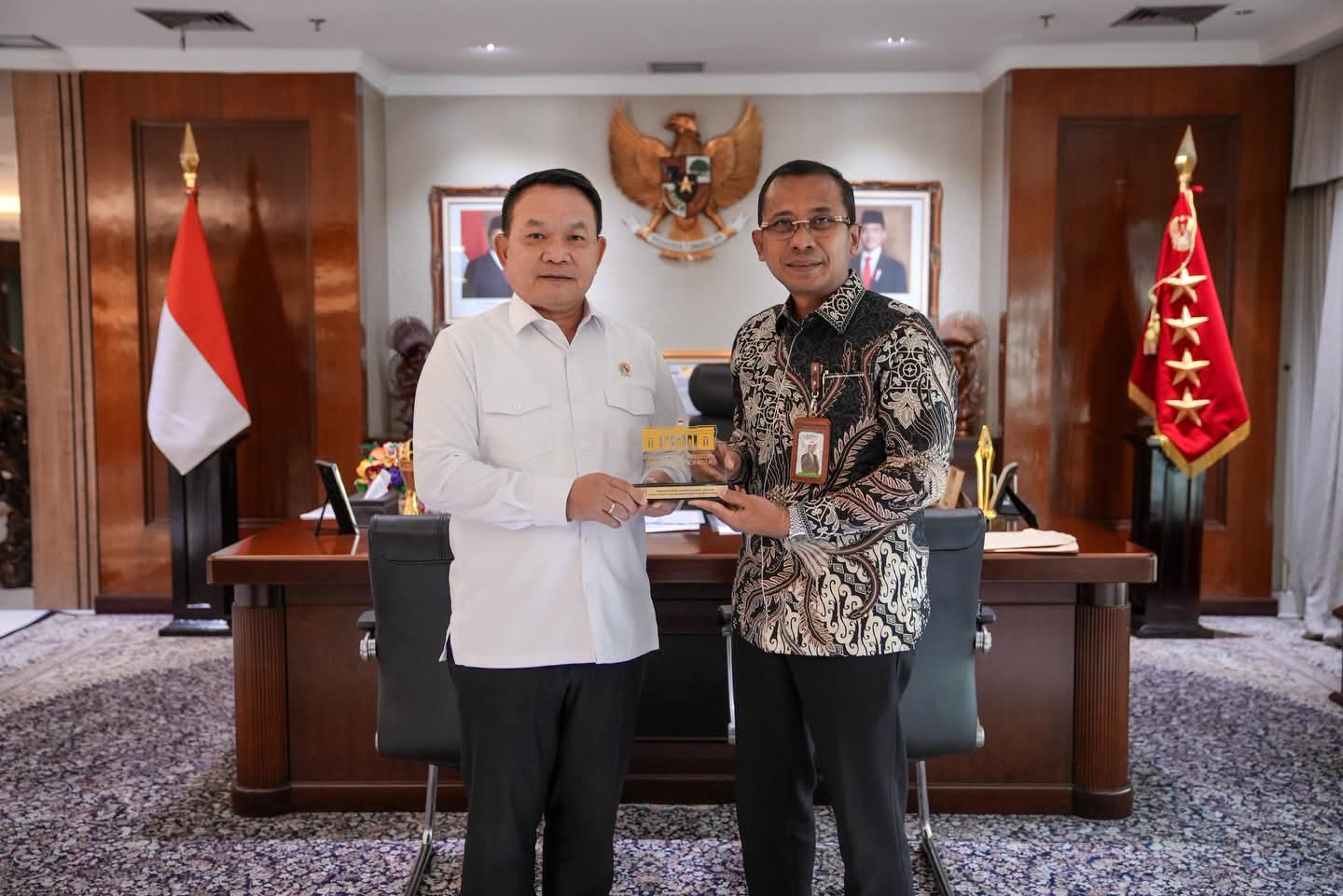Dudung Terima Dirut BPJS Kesehatan, Fokus Cegah Defisit dan Tingkatkan Mutu Pelayanan