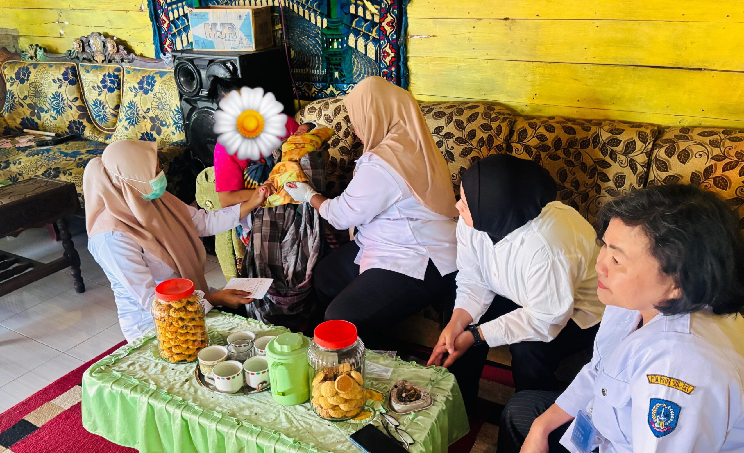 Puskesmas Loka Jangkau Bayi Warga Bonto Marannu yang Berdomisili di Jeneponto
