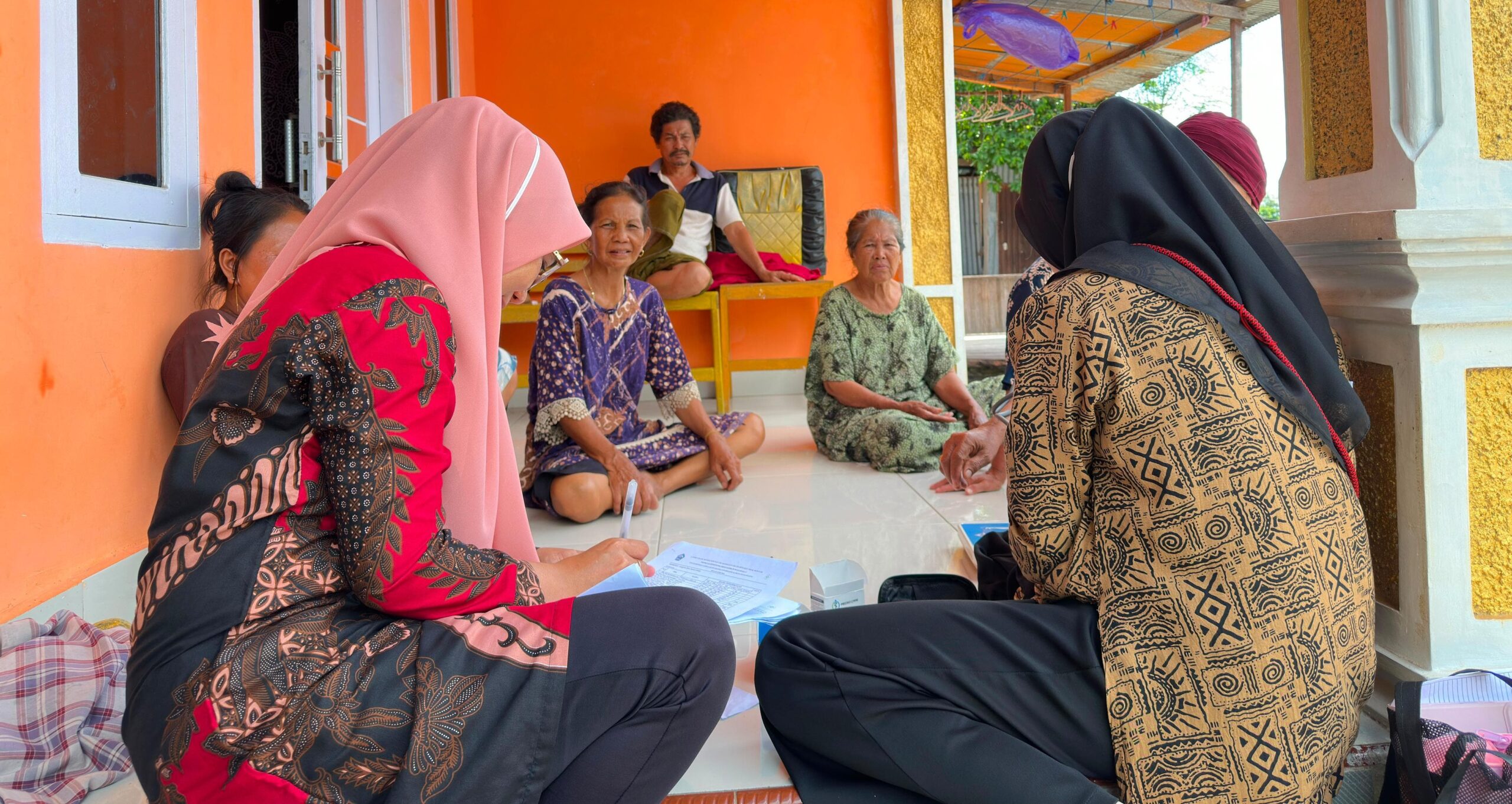 Cegah Penyakit Menular, PKM Campagaloe Terjun Deteksi Dini ke Warga