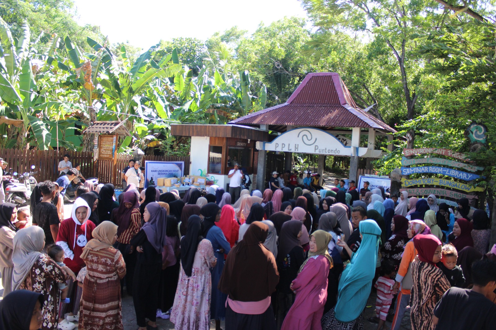 Peringati Hari Lingkungan Sedunia, PPLH Puntondo Takalar Diserbu Massa