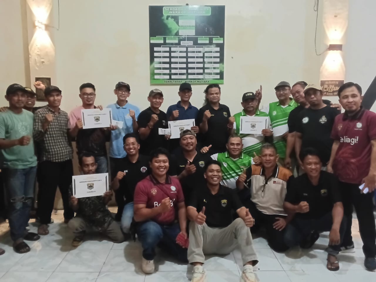 Pordi Apresiasi Serdadu Community yang Kembali Sukses Gelar Turnament Domino
