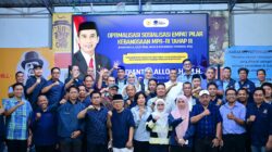 Rudianto Lallo Hadirkan Ratusan Kader Partai NasDem saat Gelar Sosialisasi Empat Pilar Kebangsaan