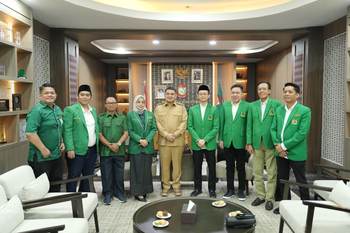 Temui Wali Kota Makassar, Ketua PPP Sulsel Serukan Fraksi di DPRD Dukung Program Pemkot Makassar