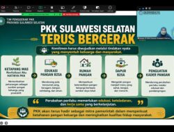 TP PKK Sulsel Dorong Kader Jadi Garda Terdepan Konsumsi Pangan Sehat dan Anti Pemborosan