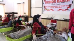 Sambut HUT Bhayangkara ke-80, Polres Jeneponto Gelar Donor Darah