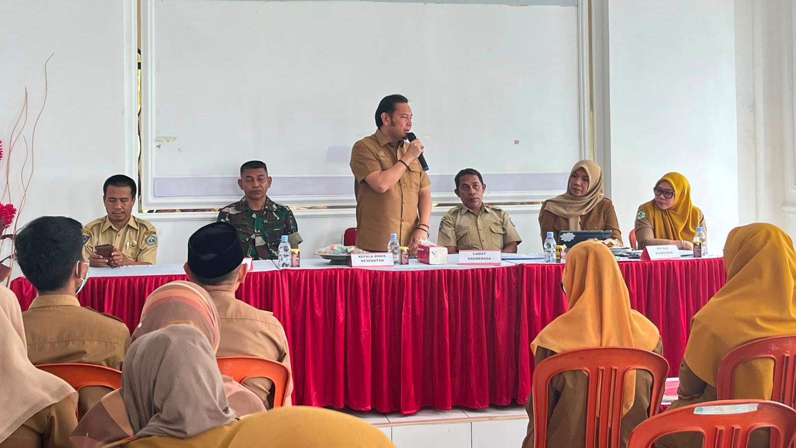 Sertijab dan Lokmin Lintas Sektor Perkuat Layanan Kesehatan di Pa’bentengang