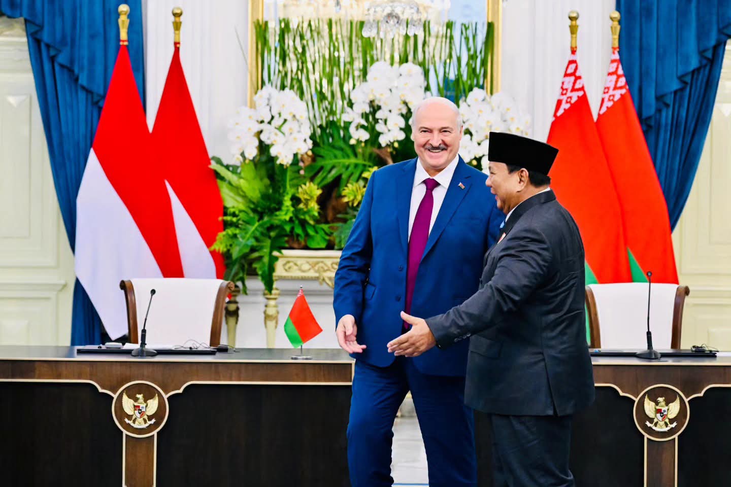 Indonesia–Belarus Perkuat Kemitraan Strategis, Presiden Prabowo dan Lukashenko Luncurkan Roadmap