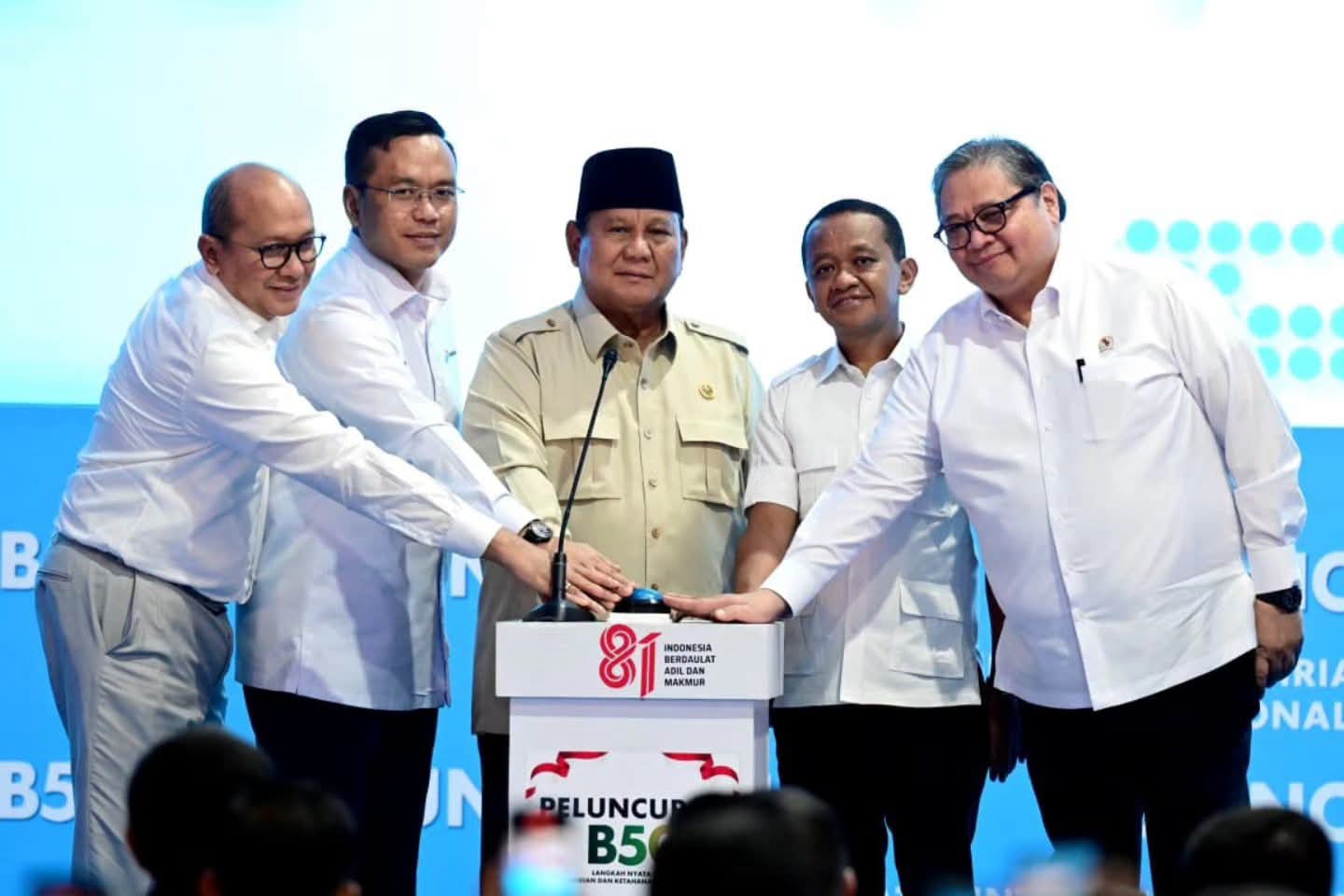 Presiden Prabowo Resmikan Biodiesel B50, Indonesia Jadi Pelopor Dunia