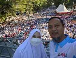 Bersama Gubernur Sulsel, Puluhan Ribu Warga Meriahkan Jalan Sehat Anti Mager di Makassar