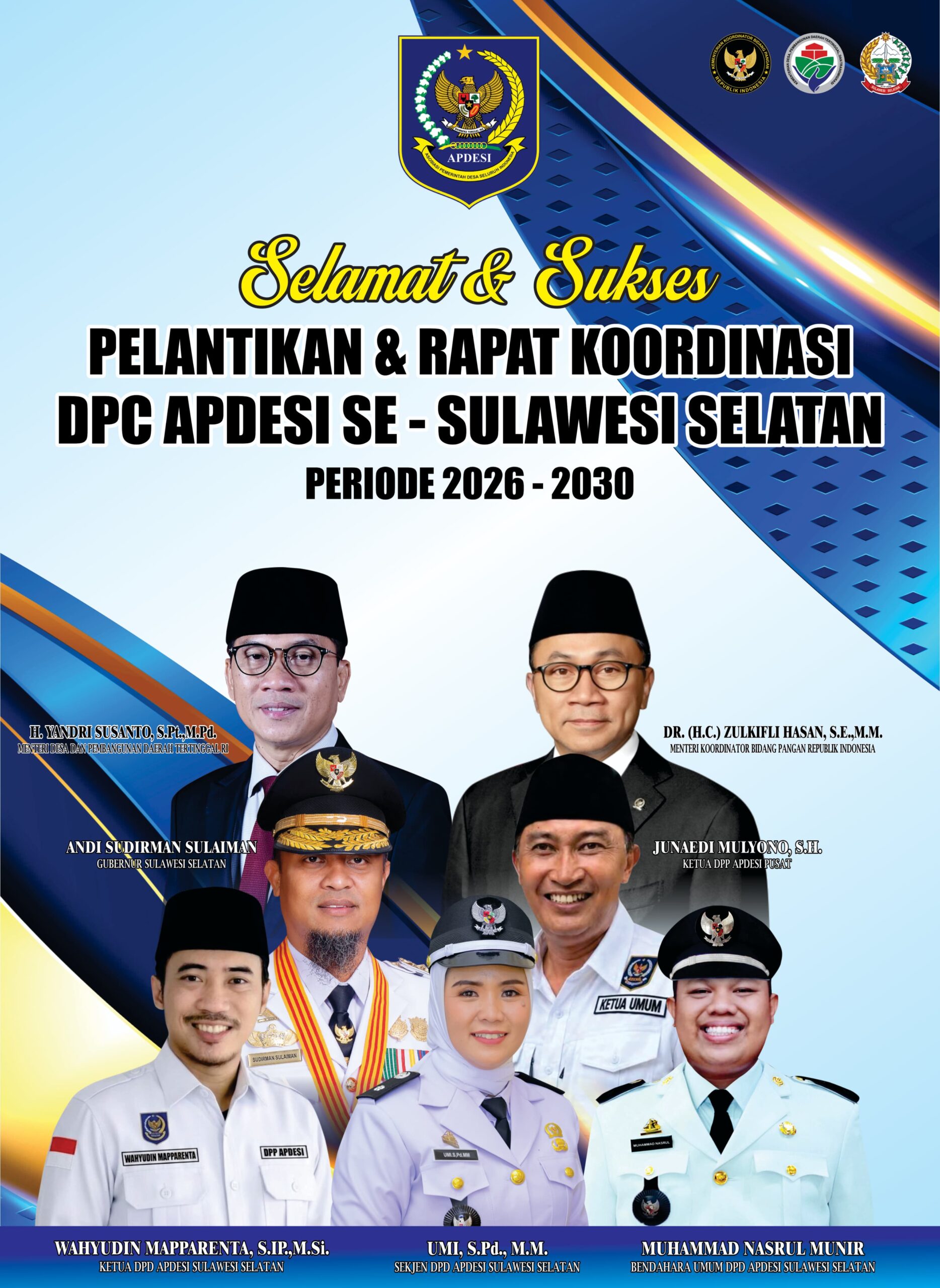 Ketua APDESI Bantaeng Ajak Kepala Desa Perkuat Integritas Organisasi