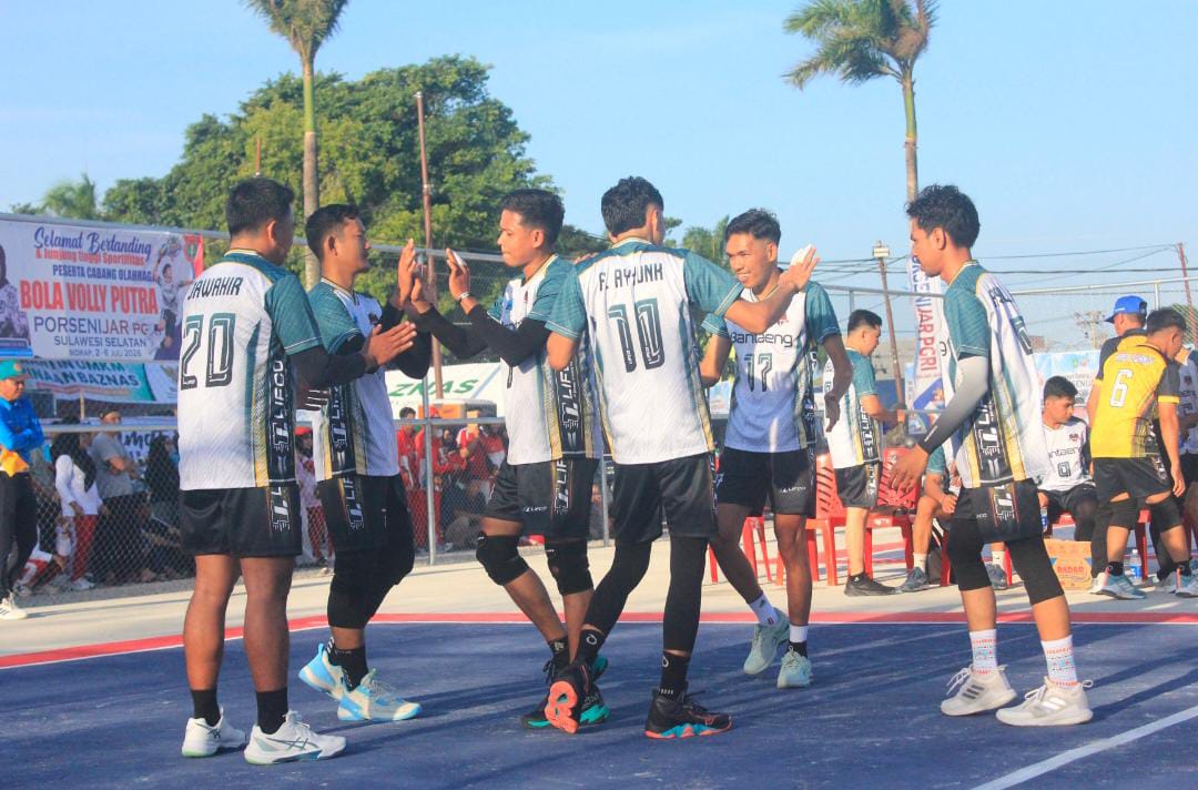 Perjuangan Voli Bantaeng Berakhir di 8 Besar, Prestasi Jadi Bekal Menuju Porseni Berikutnya