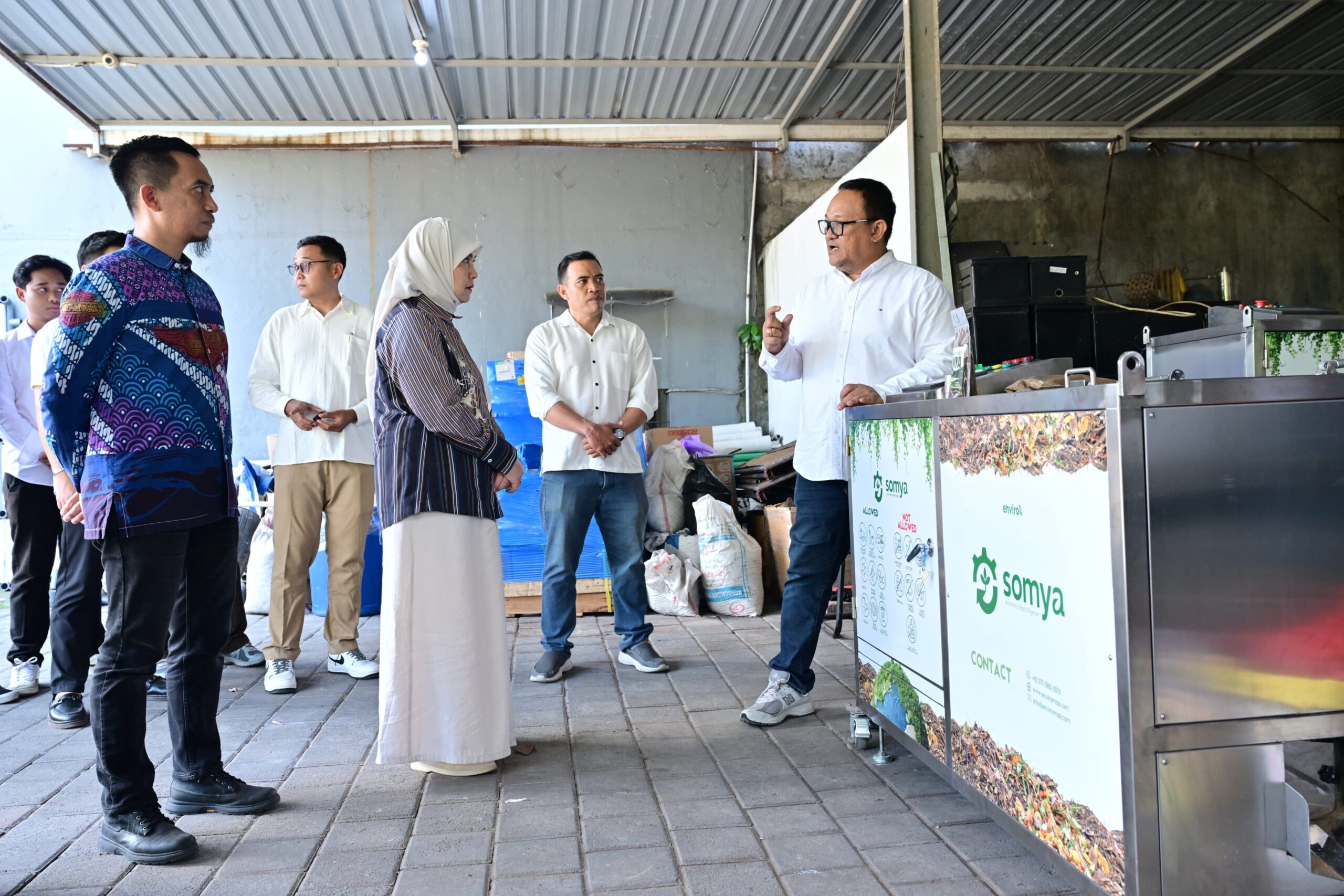 Wawali Aliyah Tinjau Teknologi Sampah Modern di Bali, Perkuat Makassar Kota Bersih