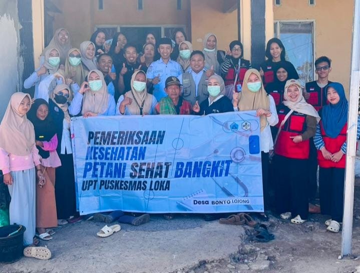 Puskesmas Loka Layani Cek Kesehatan Gratis untuk Petani