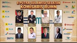 Sejumlah Deretan Tokoh Asal Sulsel Dipercaya Awasi BUMN Strategis Sejumlah Deretan Tokoh Asal Sulsel Dipercaya Awasi BUMN Strategis