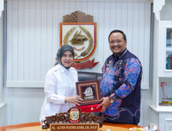 Perkuat Jejaring Antardaerah, Aliyah Mustika Ilham Sambut Hangat Wawali Kota Bengkulu