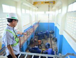 Antisipasi Krisis Air, Direksi PDAM Makassar Pantau Kesiapan Pompa Air Baku Sungai Moncongloe