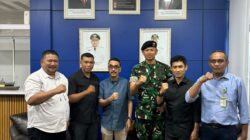 PDAM Makassar dan Yonkav-10 Bahas Peningkatan Layanan Air Bersih Asrama Prajurit