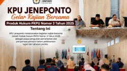 KPU Jeneponto Perkuat Pemahaman Regulasi PAW Melalui Kajian Bersama KPU Jeneponto Perkuat Pemahaman Regulasi PAW Melalui Kajian Bersama